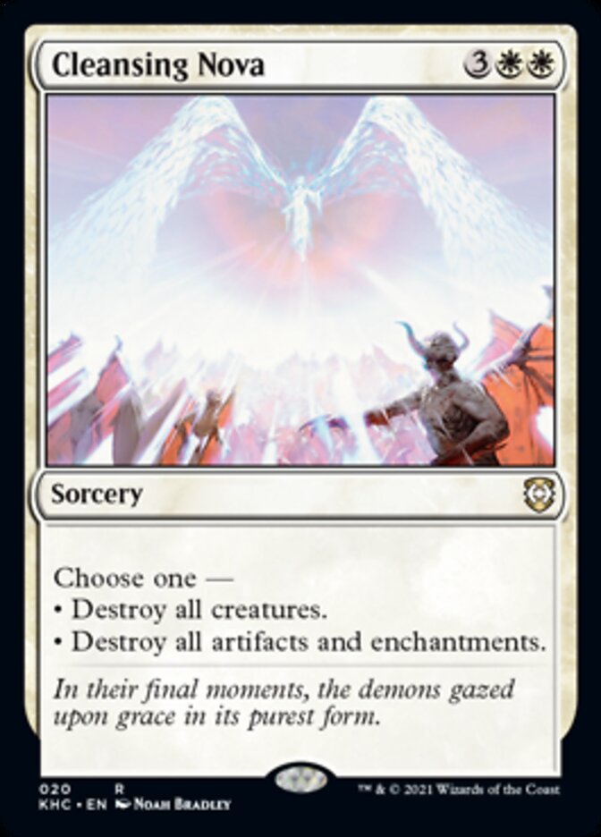 Cleansing Nova [Kaldheim Commander] | Eastridge Sports Cards & Games