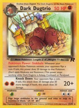 Dark Dugtrio (23/82) [Team Rocket Unlimited] | Eastridge Sports Cards & Games