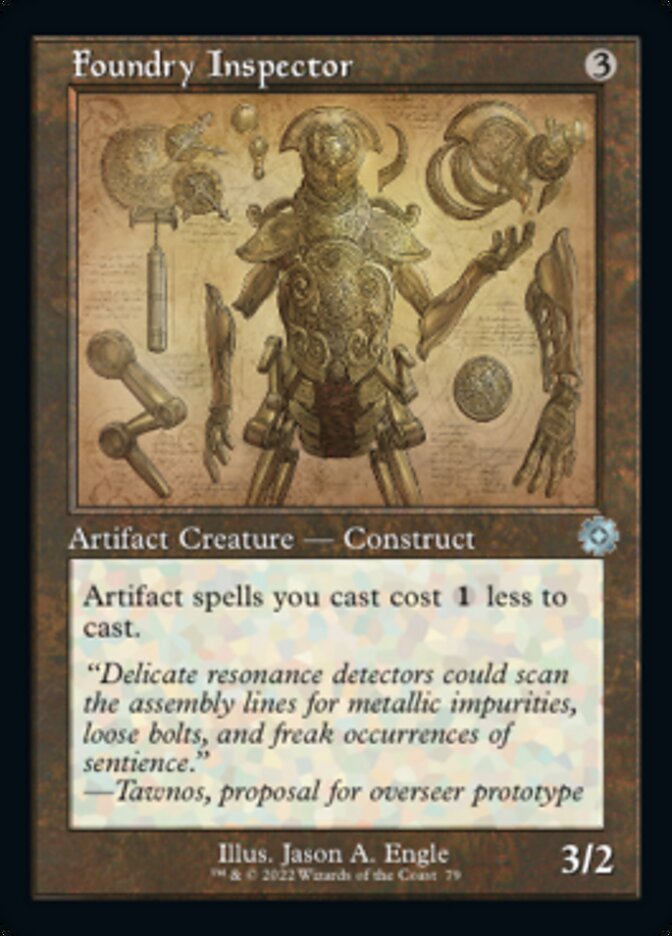Foundry Inspector (Retro Schematic) [The Brothers' War Retro Artifacts] | Eastridge Sports Cards & Games