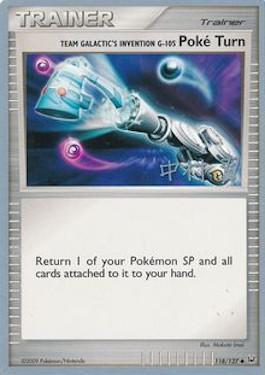 Team Galactic's Invention G-105 Poke Turn (118/127) (Crowned Tiger - Tsubasa Nakamura) [World Championships 2009] | Eastridge Sports Cards & Games
