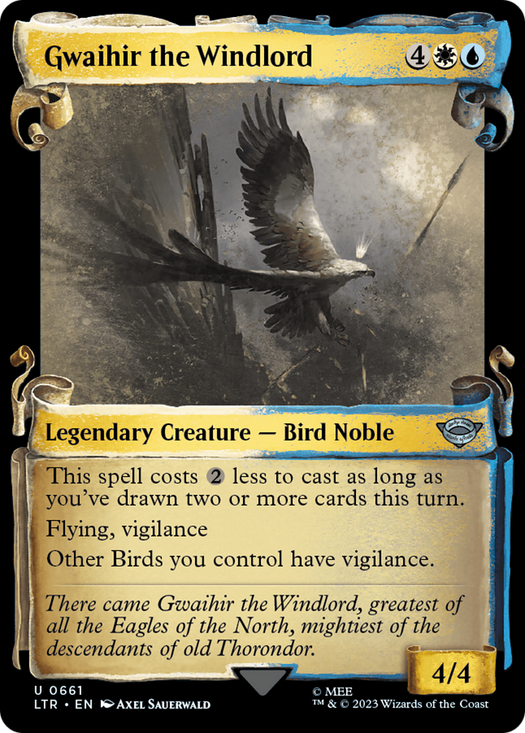 Gwaihir the Windlord [The Lord of the Rings: Tales of Middle-Earth Showcase Scrolls] | Eastridge Sports Cards & Games