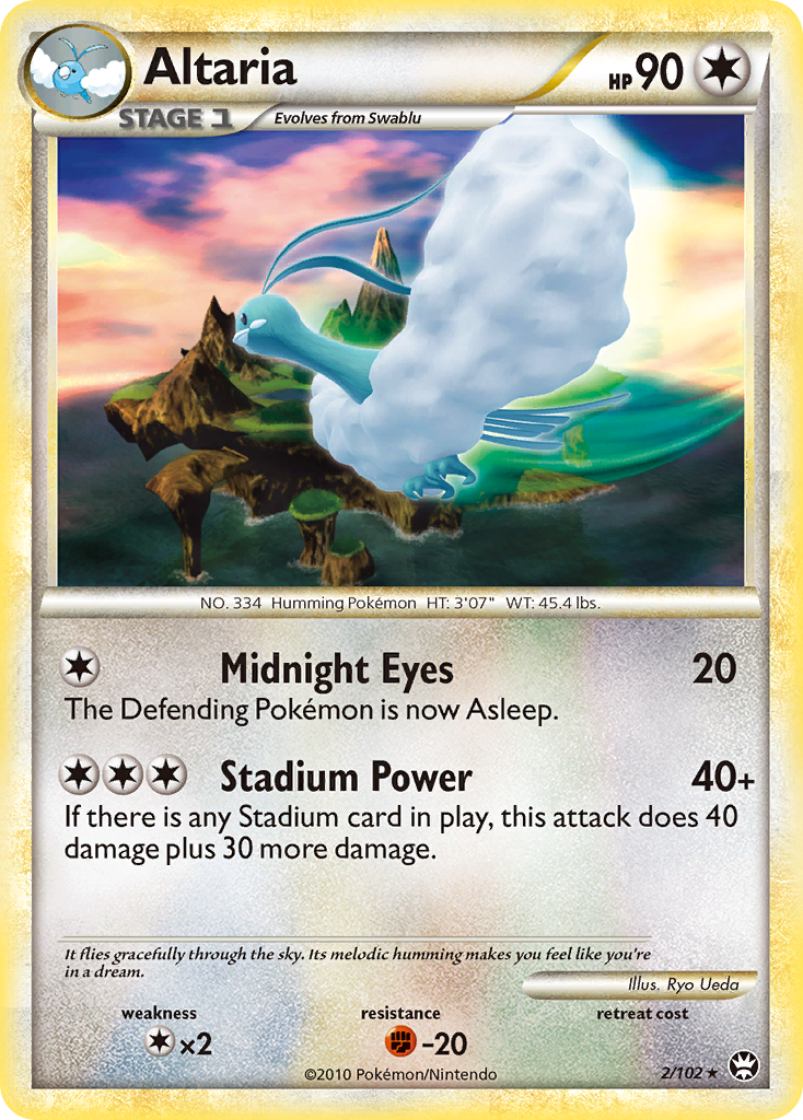 Altaria (2/102) [HeartGold & SoulSilver: Triumphant] | Eastridge Sports Cards & Games