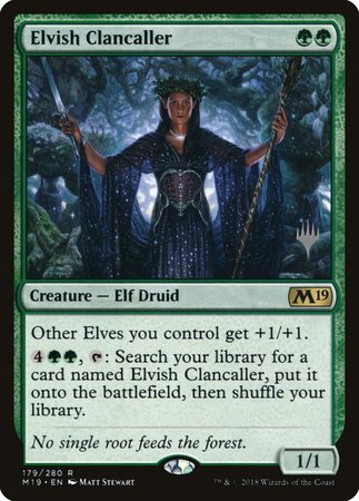 Elvish Clancaller [Core Set 2019 Promos] | Eastridge Sports Cards & Games