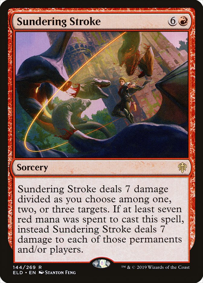 Sundering Stroke [Throne of Eldraine] | Eastridge Sports Cards & Games