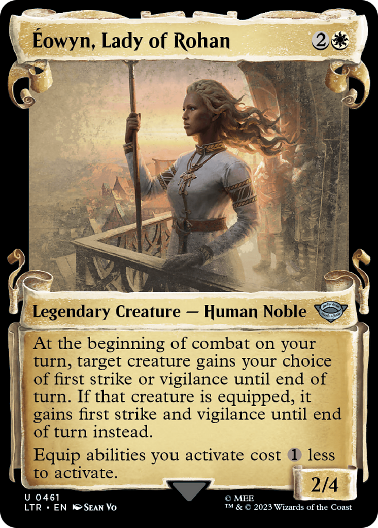 Eowyn, Lady of Rohan [The Lord of the Rings: Tales of Middle-Earth Showcase Scrolls] | Eastridge Sports Cards & Games