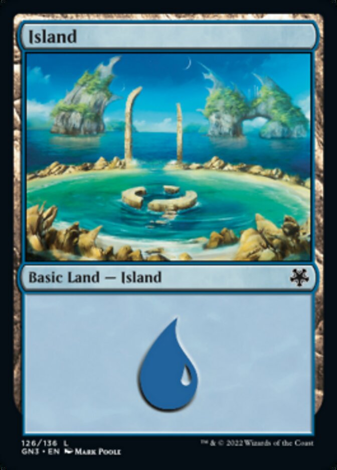 Island (126) [Game Night: Free-for-All] | Eastridge Sports Cards & Games