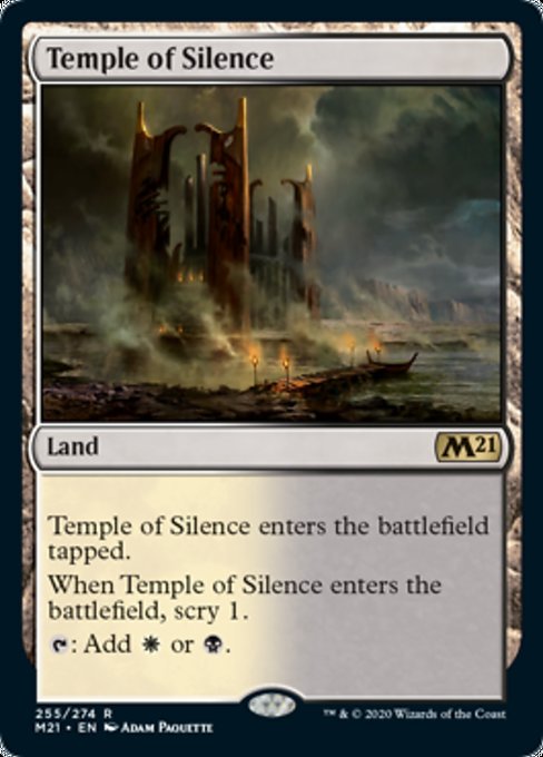 Temple of Silence [Core Set 2021] | Eastridge Sports Cards & Games