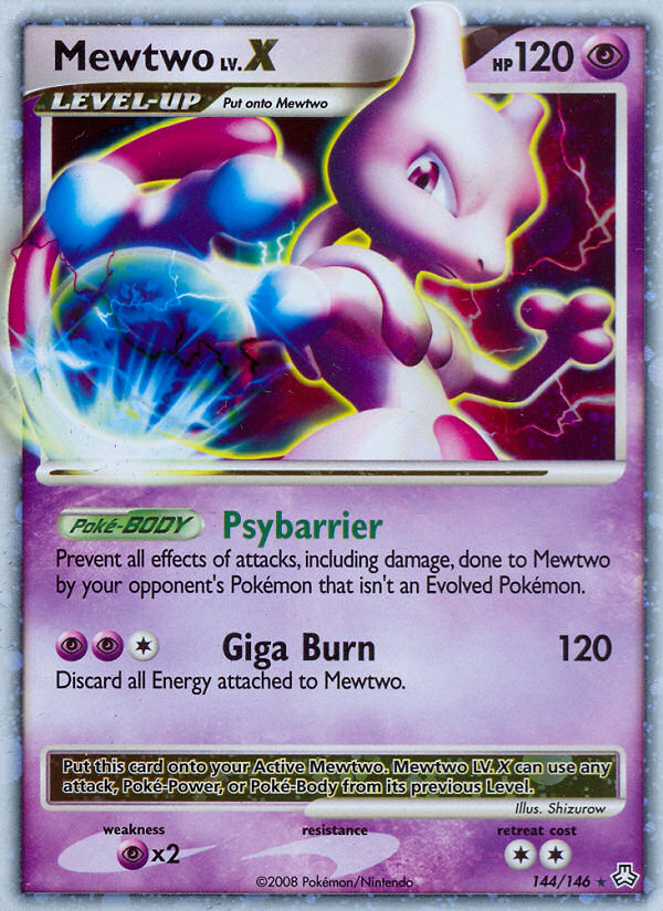 Mewtwo LV.X (144/146) [Diamond & Pearl: Legends Awakened] | Eastridge Sports Cards & Games