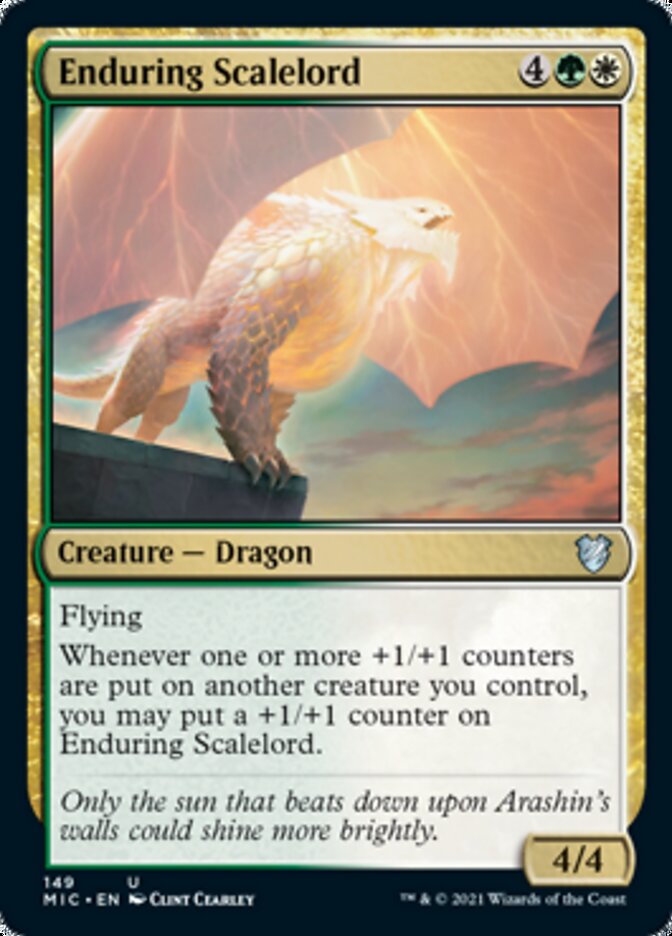 Enduring Scalelord [Innistrad: Midnight Hunt Commander] | Eastridge Sports Cards & Games