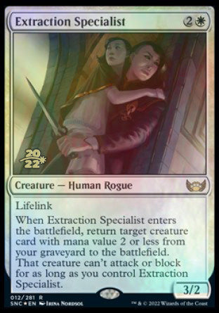 Extraction Specialist [Streets of New Capenna Prerelease Promos] | Eastridge Sports Cards & Games