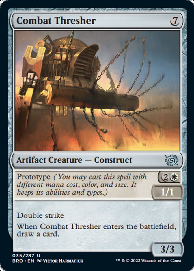 Combat Thresher [The Brothers' War] | Eastridge Sports Cards & Games