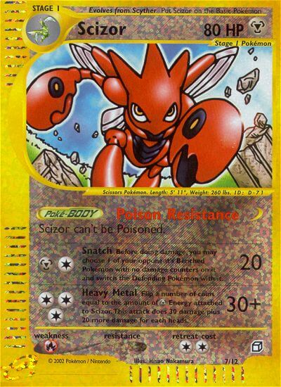 Scizor (7/12) [Box Topper] | Eastridge Sports Cards & Games