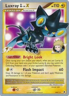 Luxray GL LV.X (109/111) (Crowned Tiger - Tsubasa Nakamura) [World Championships 2009] | Eastridge Sports Cards & Games