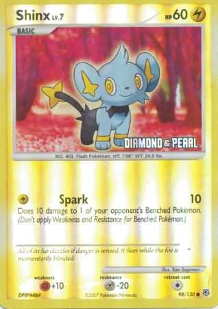 Shinx (98/130) [Burger King Promos: 2008 Collection] | Eastridge Sports Cards & Games