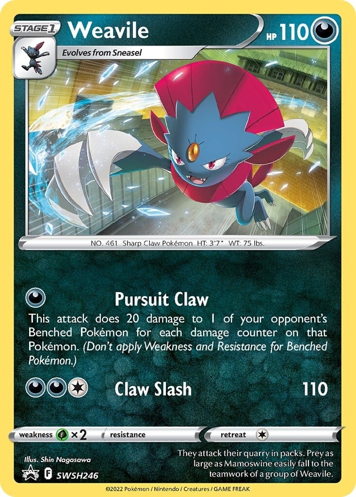 Weavile (SWSH246) [Sword & Shield: Black Star Promos] | Eastridge Sports Cards & Games