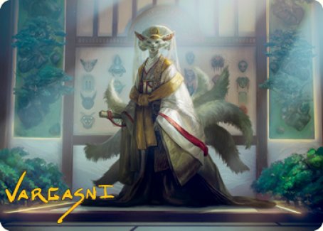 Light-Paws, Emperor's Voice Art Card (Gold-Stamped Signature) [Kamigawa: Neon Dynasty Art Series] | Eastridge Sports Cards & Games