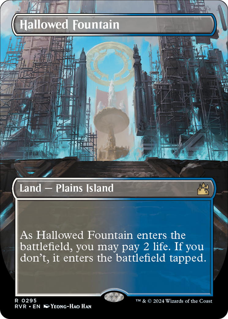 Hallowed Fountain (Borderless) [Ravnica Remastered] | Eastridge Sports Cards & Games