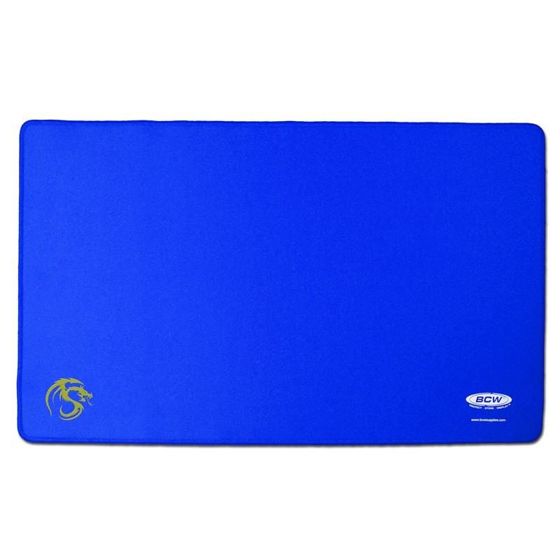 BCW Playmat with Stitched Edging - Blue | Eastridge Sports Cards & Games