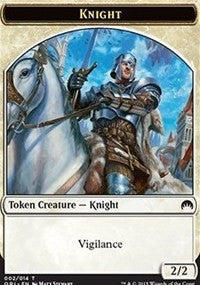 Knight Token [Magic Origins Tokens] | Eastridge Sports Cards & Games