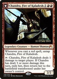 Chandra, Fire of Kaladesh [Magic Origins Promos] | Eastridge Sports Cards & Games