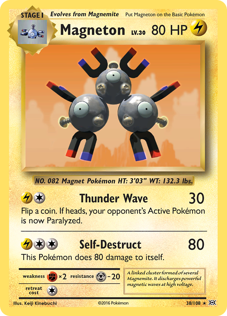 Magneton (38/108) [XY: Evolutions] | Eastridge Sports Cards & Games