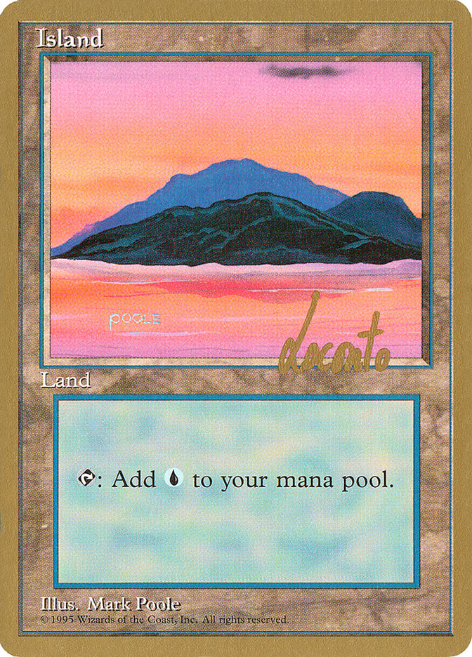 Island (ml369) (Michael Loconto) [Pro Tour Collector Set] | Eastridge Sports Cards & Games