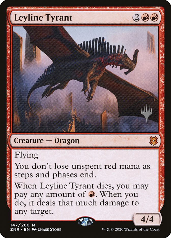 Leyline Tyrant (Promo Pack) [Zendikar Rising Promos] | Eastridge Sports Cards & Games