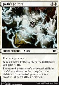 Faith's Fetters [Commander 2015]