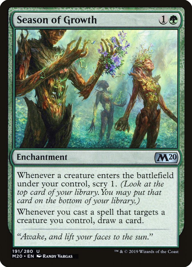 Season of Growth [Core Set 2020] | Eastridge Sports Cards & Games
