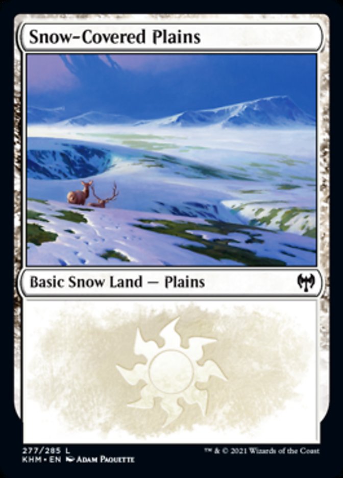 Snow-Covered Plains (277) [Kaldheim] | Eastridge Sports Cards & Games