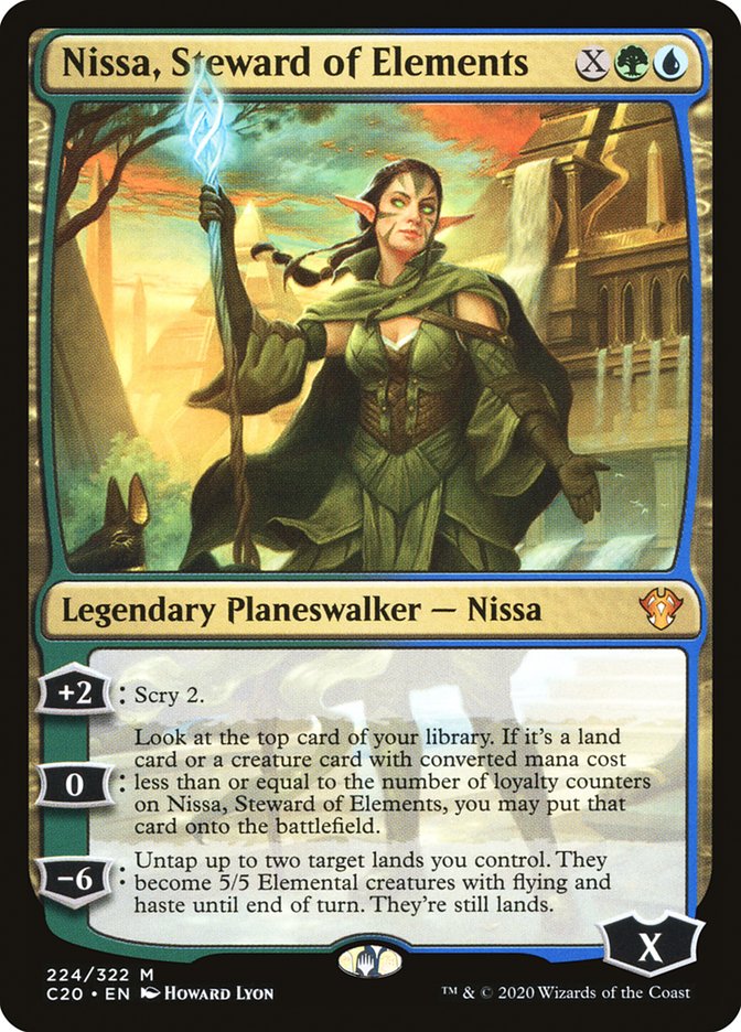 Nissa, Steward of Elements [Commander 2020] | Eastridge Sports Cards & Games