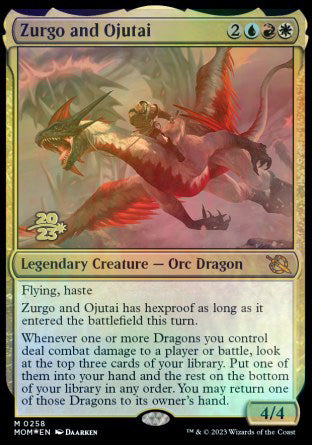 Zurgo and Ojutai [March of the Machine Prerelease Promos] | Eastridge Sports Cards & Games
