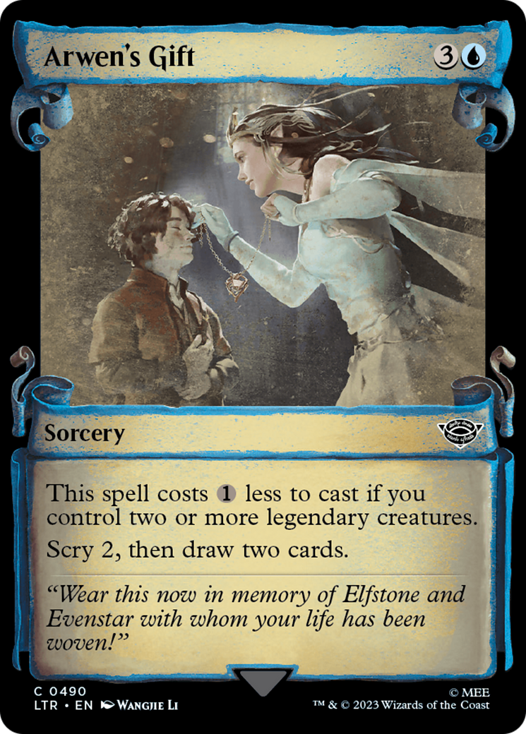 Arwen's Gift [The Lord of the Rings: Tales of Middle-Earth Showcase Scrolls] | Eastridge Sports Cards & Games