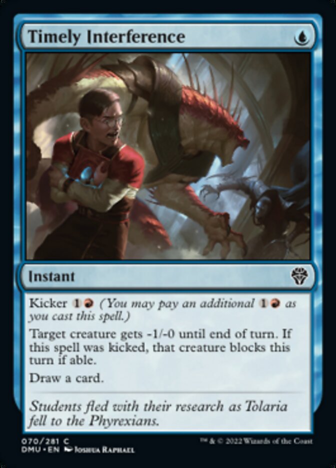 Timely Interference [Dominaria United] | Eastridge Sports Cards & Games