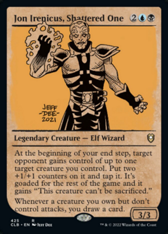 Jon Irenicus, Shattered One (Showcase) [Commander Legends: Battle for Baldur's Gate] | Eastridge Sports Cards & Games