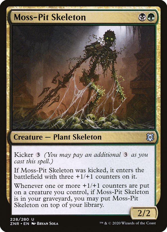 Moss-Pit Skeleton [Zendikar Rising] | Eastridge Sports Cards & Games