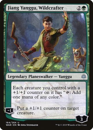 Jiang Yanggu, Wildcrafter [War of the Spark] | Eastridge Sports Cards & Games