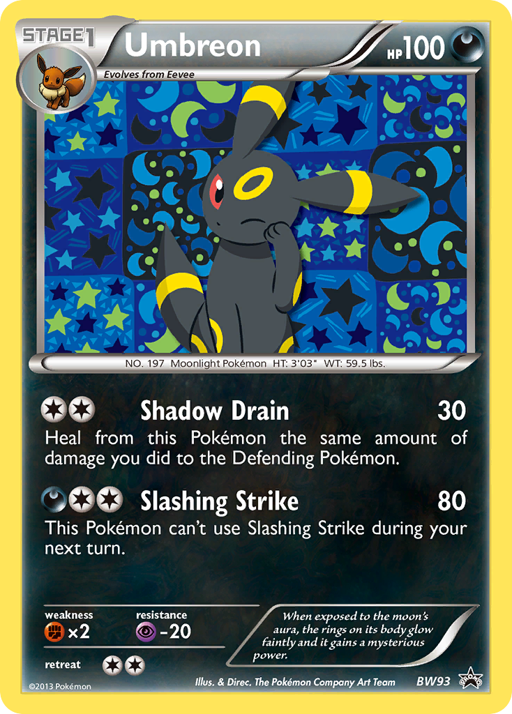 Umbreon (BW93) [Black & White: Black Star Promos] | Eastridge Sports Cards & Games