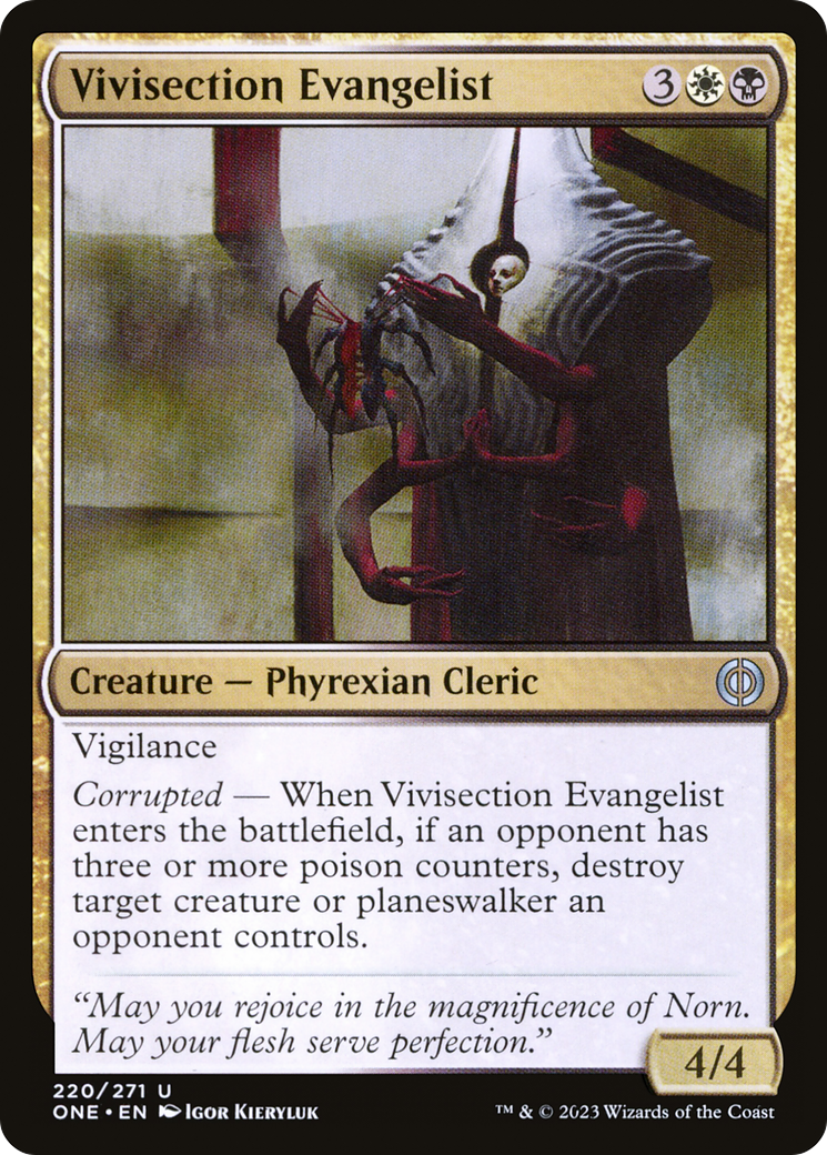 Vivisection Evangelist [Phyrexia: All Will Be One] | Eastridge Sports Cards & Games