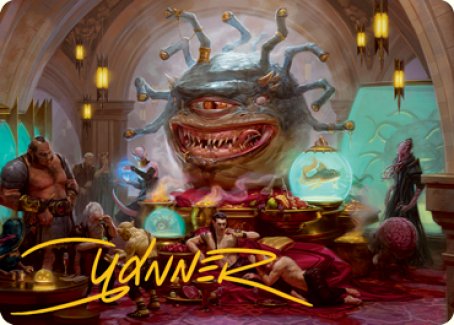 Xanathar, Guild Kingpin Art Card (Gold-Stamped Signature) [Dungeons & Dragons: Adventures in the Forgotten Realms Art Series] | Eastridge Sports Cards & Games