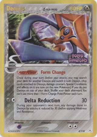 Deoxys (4/110) (Delta Species) (Stamped) [EX: Holon Phantoms] | Eastridge Sports Cards & Games