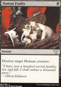 Human Frailty [Duel Decks: Blessed vs. Cursed] | Eastridge Sports Cards & Games