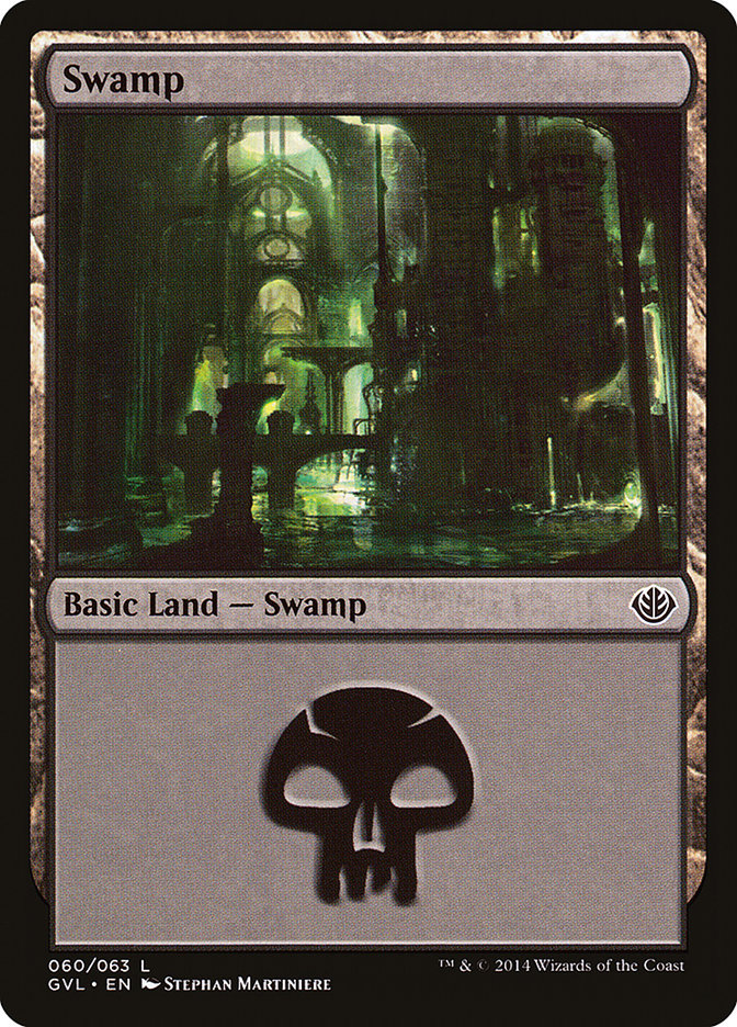 Swamp (60) (Garruk vs. Liliana) [Duel Decks Anthology] | Eastridge Sports Cards & Games