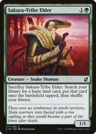 Sakura-Tribe Elder [Commander 2019] | Eastridge Sports Cards & Games