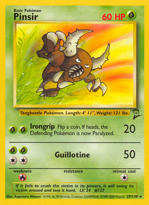 Pinsir (29/130) [Base Set 2] | Eastridge Sports Cards & Games
