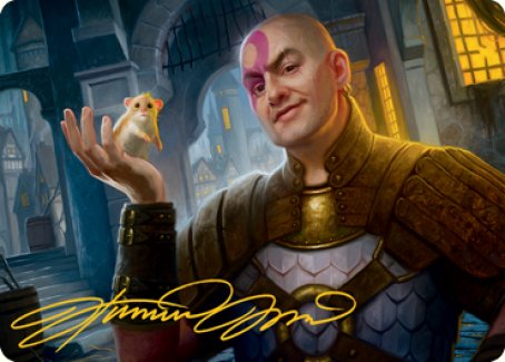 Minsc, Beloved Ranger Art Card (Gold-Stamped Signature) [Dungeons & Dragons: Adventures in the Forgotten Realms Art Series] | Eastridge Sports Cards & Games