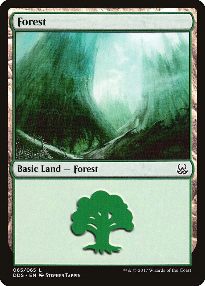 Forest (65) [Duel Decks: Mind vs. Might] | Eastridge Sports Cards & Games