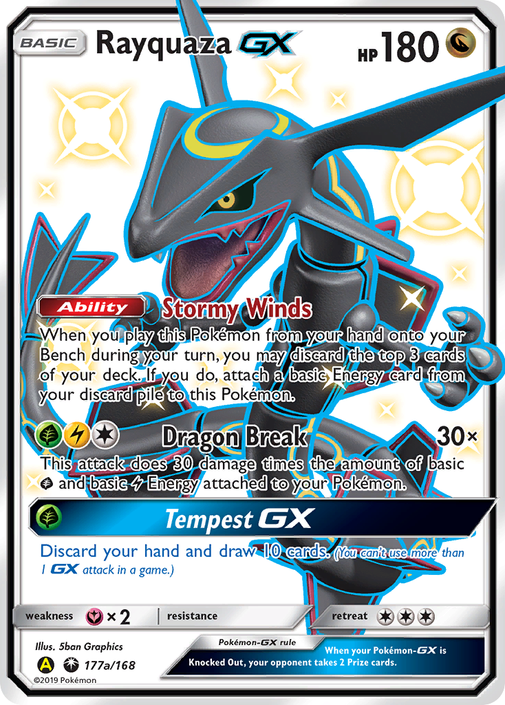 Rayquaza GX (177a/168) [Alternate Art Promos] | Eastridge Sports Cards & Games