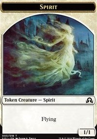 Spirit Token [Shadows over Innistrad Tokens] | Eastridge Sports Cards & Games