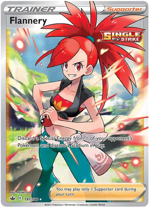 Flannery (191/198) [Sword & Shield: Chilling Reign] | Eastridge Sports Cards & Games